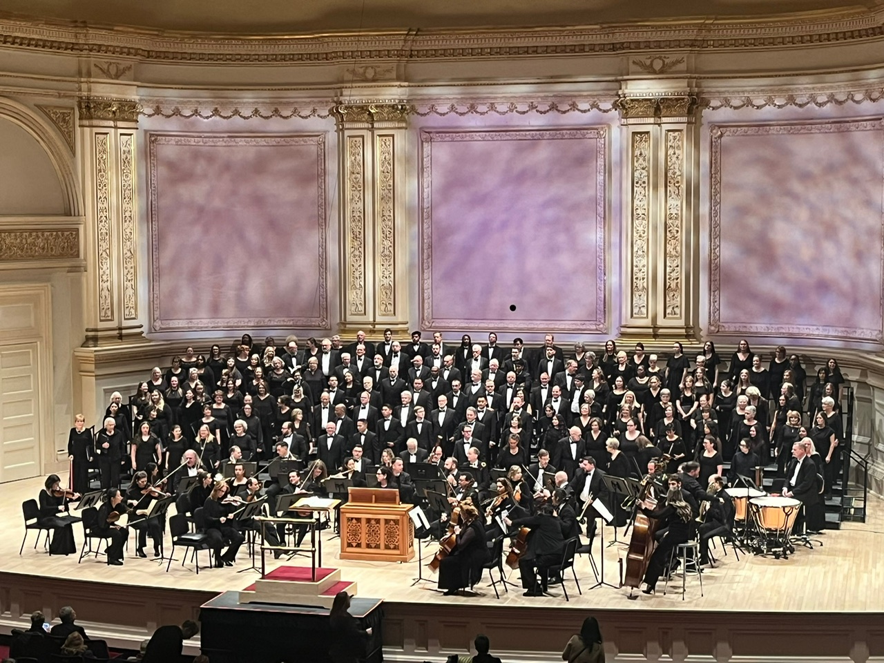 Zanesville Civic Chorus at the 2025 Carnegie Hall, NYC Messiah Concert